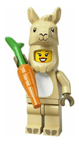 Lego Minifigura: Chica Con Disfraz De Llama Serie 20