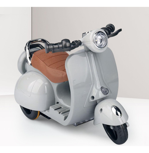 Motocicleta Juguete De Baile De Dibujos Animados, Gris