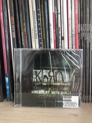 Korn Greatest Hits Vol 1 Cd Importado Nuevo Sellado