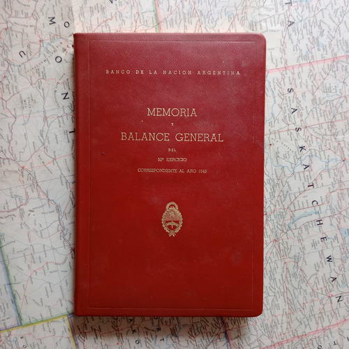 Memoria Y Balance General Del 52° Ejercicio / Bna (Usado)