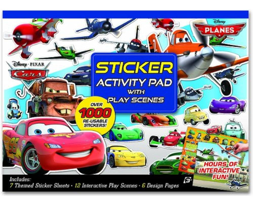 Bendon Disney Pixar Cars / Planes Ultimate Sticker Activity 