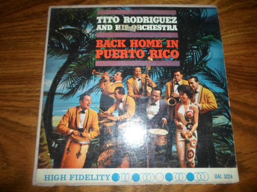 Tito Rodriguez - Back Home In Puerto Rico * Vinilo