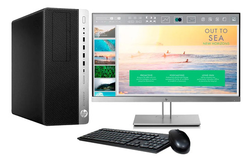 Equipo Hp Elitedesk 800 G3 Mt I5 6ta 8ram 240ssd Monitor22 (Reacondicionado)