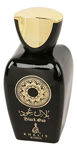 Negro Oud Unisex Edp Perfume 100 Ml Por Khalis Jn15x