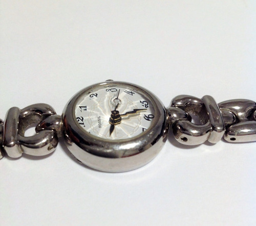 Reloj Fossil Pulsera Genuino Pc_9695 Para Mujer (Usado)