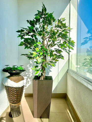 Planta Artificial Ficus Premium 120 Cm. / Arbusto Real