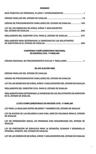 Legislación Esencial Familiar De Sinaloa 2024. Código Familiar. Código De Procedimientos Familiares. Código Nacional De Procedimientos Civiles Y Familiares. Leyes Complementarias En Materia Familiar