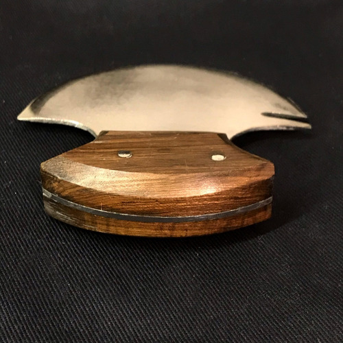 Cuchillo Corta Y Pincha Queso En Madera Y Acero Inox Ariete