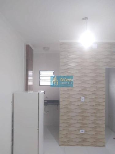 Imagem 3 de 11 de Kitnet Com 1 Dormitório À Venda, 26 M² Por R$ 120.000 - Caiçara - Praia Grande/sp - Kn0077