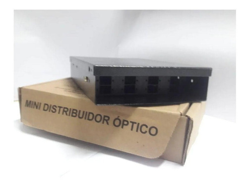 Imagem 4 de 6 de Mini Dio Distribuidor Interno Óptico Metálico 12fo Artmetal