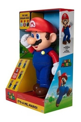 Super Mario Bros Its A Me Figura De Accion + Envio Gratis
