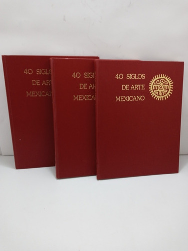 Enciclopedia. 40 Siglos De Arte Mexicano 3 Tomos