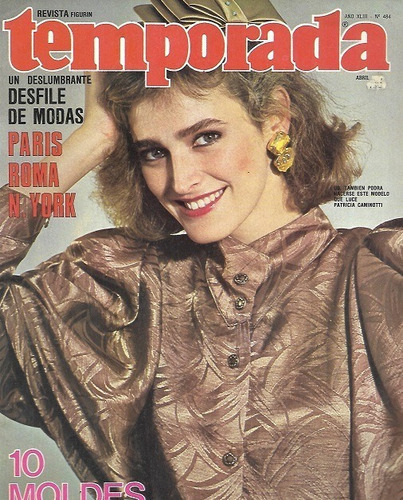 Temporada Con Moldes__abril 1987_10 Moldes: Talles 38 Al 50