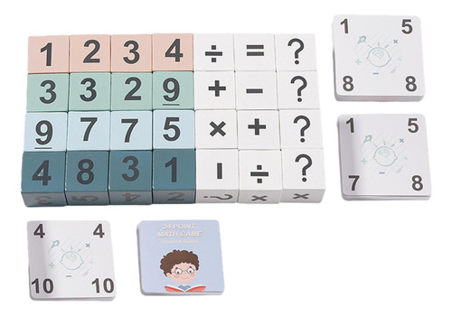 Juguete Sensorial Number Toy Práctico Juego De Números Con B