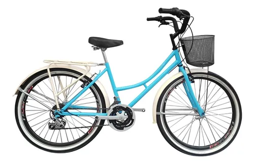 BICICLETAS ONLINE SAS Bicicleta Playera Rin 26 18 Cambios Azul