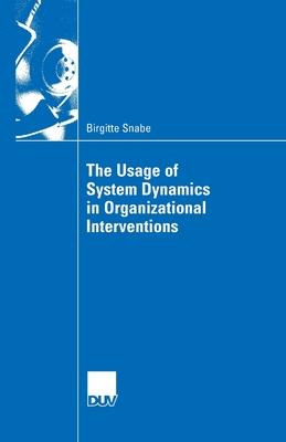 Libro The Usage Of System Dynamics In Organizational Inte...