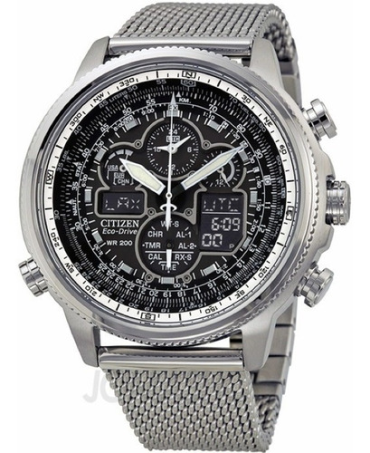 Relogio Citizen Navihawk Jy8030-83e Jy8030 Calendario Perpet