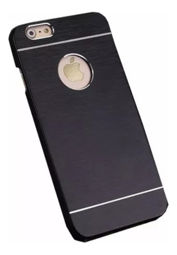 Case Aluminio Cromado Negro iPhone 6 / 6s