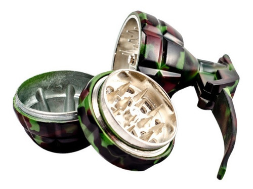 Grinder Moledor Hierbas Especias Granada Militar