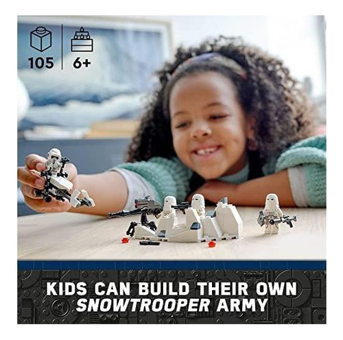 Lego Star Wars: Batalla Snowtrooper, Set De Construcción