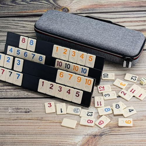 Rummy Cube Game Original, Juego De Rummy Con 4