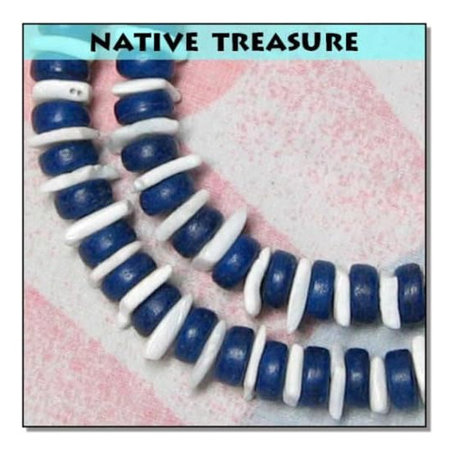 Native Treasure Cuentas De Coco Azul Dodger Para Hombre Y Mu