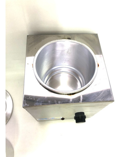 Imagen 4 de 5 de Mantenedor Queso Cheddar Baño María Dispenser Mediano 2500cc