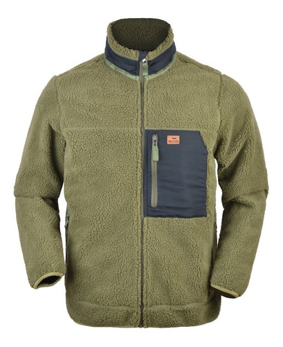 Imagen 1 de 10 de Chaqueta Sherpa Hombre Térmica Brüggen Lenga® Cierres Ykk®