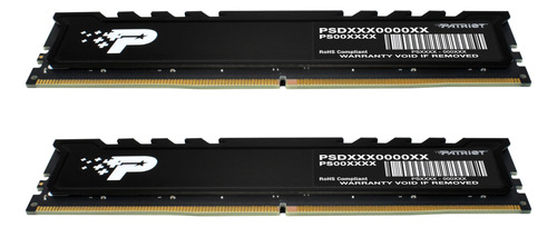 Kit De Memoria Ram Patriot Memory Signature -negro