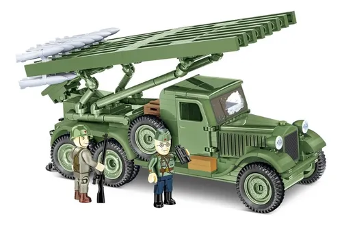 Cobi Colección Histórica World War Ii Bm-13 Katyusha (zis-6) Cantidad De Piezas 440 Versión Del Personaje Artillero Bm-13 Katyusha Zis-6