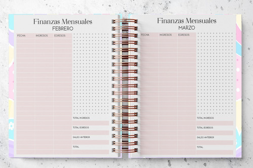 Agenda Citas 2024 Tec. Uñas Diaria Mujer Portada Dura