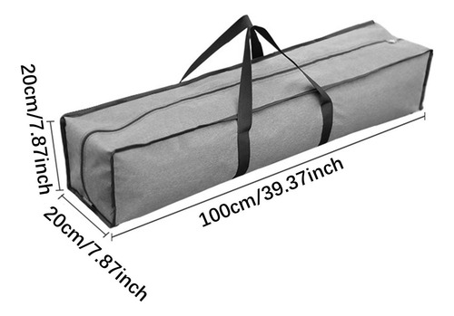 Canopy Pole Bag Duffle Bag Zipper Longitud De 100 Cm