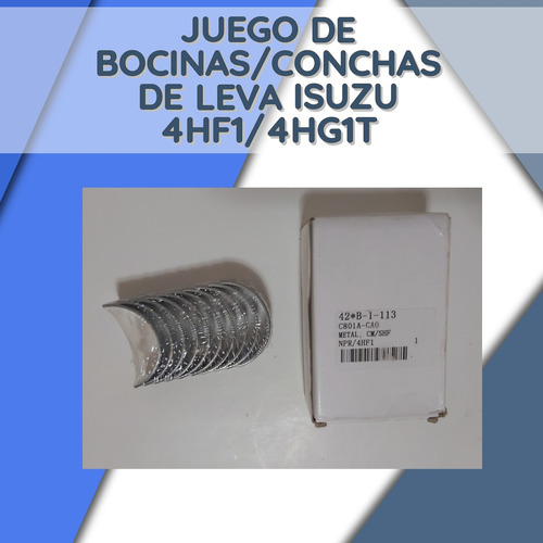 Juego De Bocina/conchas Arbol Leva Isuzu 4hf1/4hg1