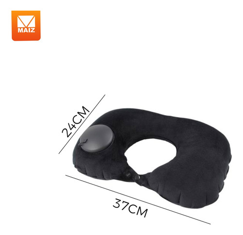 Almohada Cuello Inflable Cojin Cervical Viaje Relajante