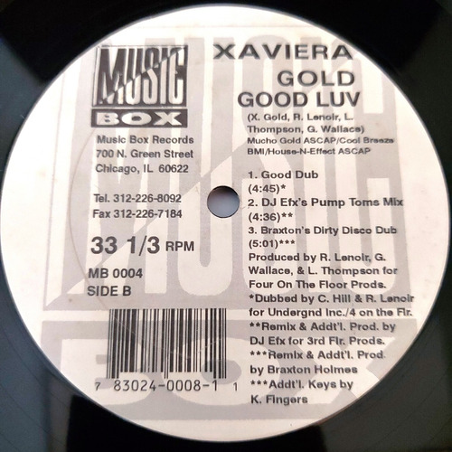 Xaviera Gold - Good Luv  Importado Usa  Lp