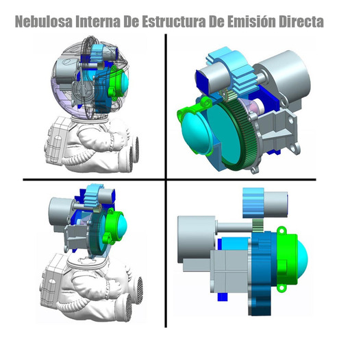 Función De Proyección Del Cinturón De Luz Led Del Astronauta
