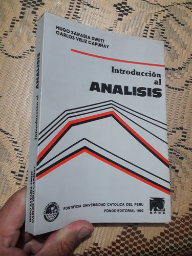 Libro Introduccion Al Analisis Veliz Capuñay