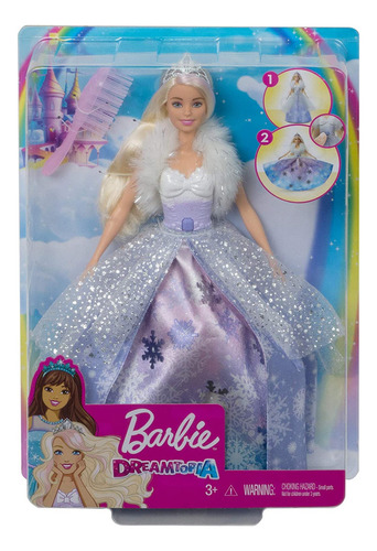 Barbie Dreamtopia Muñeca Princesa, De 12 Pulgadas, Con Revel