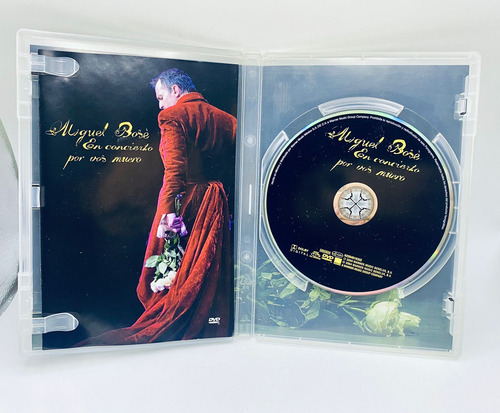 Miguel Bose En Concierto Por Vos Muero Dvd (Usado)