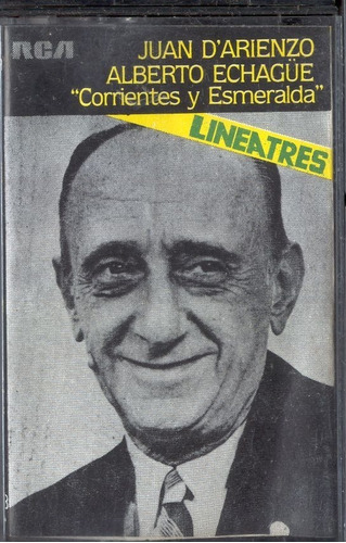Juan D`arienzo / Echague Corrientes Y Esmer - Cassette Usado