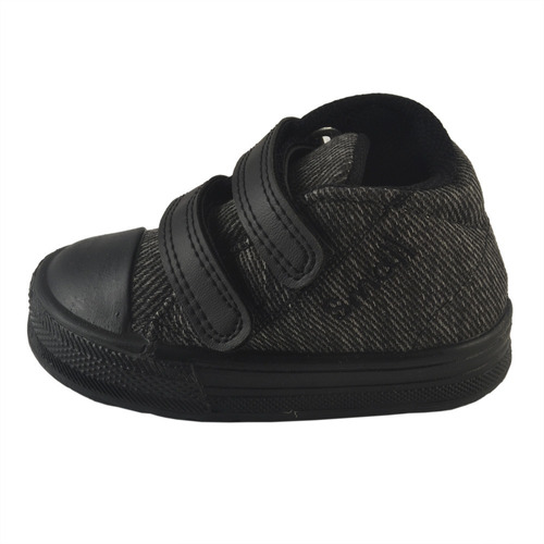 Botita Bebe Abrojo Panama Grafito Small Shoes