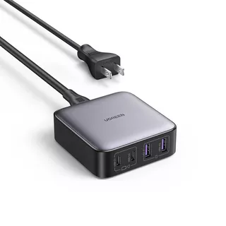 Ugreen Cargador Usb C De 65 W, Nexode 4 Puertos Gan 90735