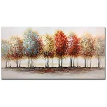 Comprar Arte, Pinturas Al Óleo Abstractas Modernas De 24x48 Pu...