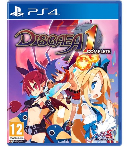 Disgaea 1 Complete Ps4 Mídia Física Novo Original Lacrado