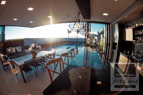 Imagem 14 de 30 de Casa Com 5 Dormitórios À Venda, 480 M² Por R$ 3.490.000,00 - Condomínio Fazenda Imperial - Sorocaba/sp - Ca0031
