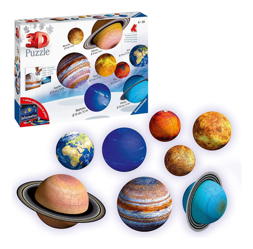 Ravensburger 3d Puzzle Solar System