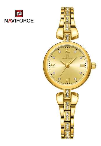 Reloj Femenino Elegante Naviforce Modelo Nf5034