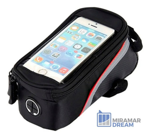 Alforja Bolso Delantero Porta Celular/gps Para Bicicleta