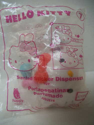 Portapegatinas Hello Kitty Mcdonalds