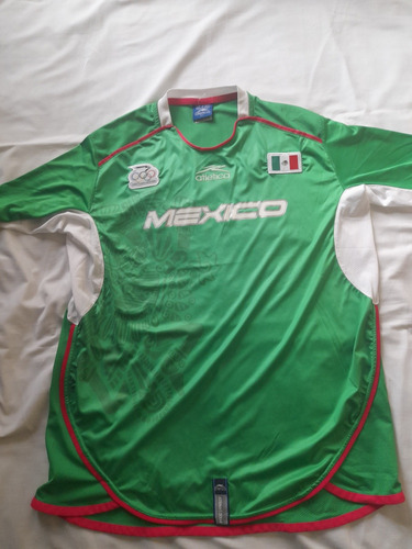 Jersey México Atletica 2004 Local Olimpiadas Atenas Original